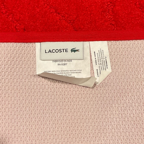 Lacoste Red Rug - Picture 2 of 3